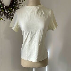 Skims T-shirt in Bone NWT